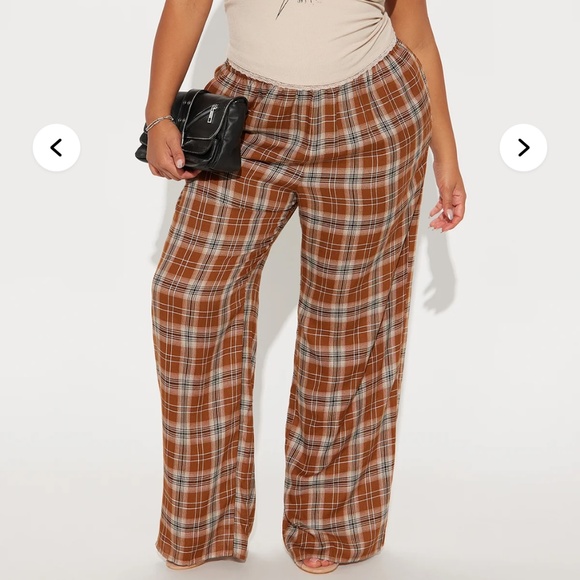 Brown wide leg pants - Picture 4 of 7